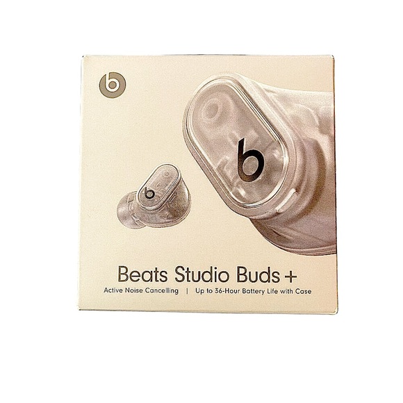 NEW Beats Studio Buds + | True Wireless Noise Cancelling Earbuds - Transparent - Picture 7 of 11